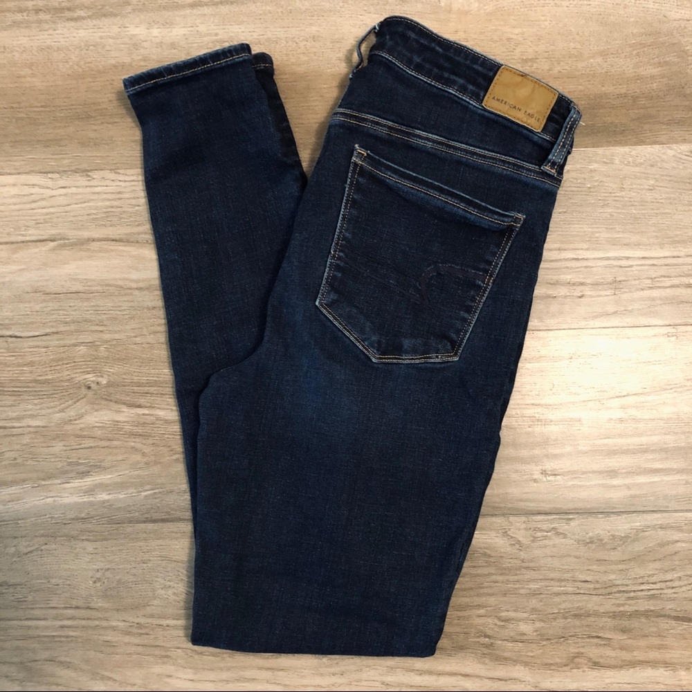 American Eagle Outfitters Dark Blue Jeans